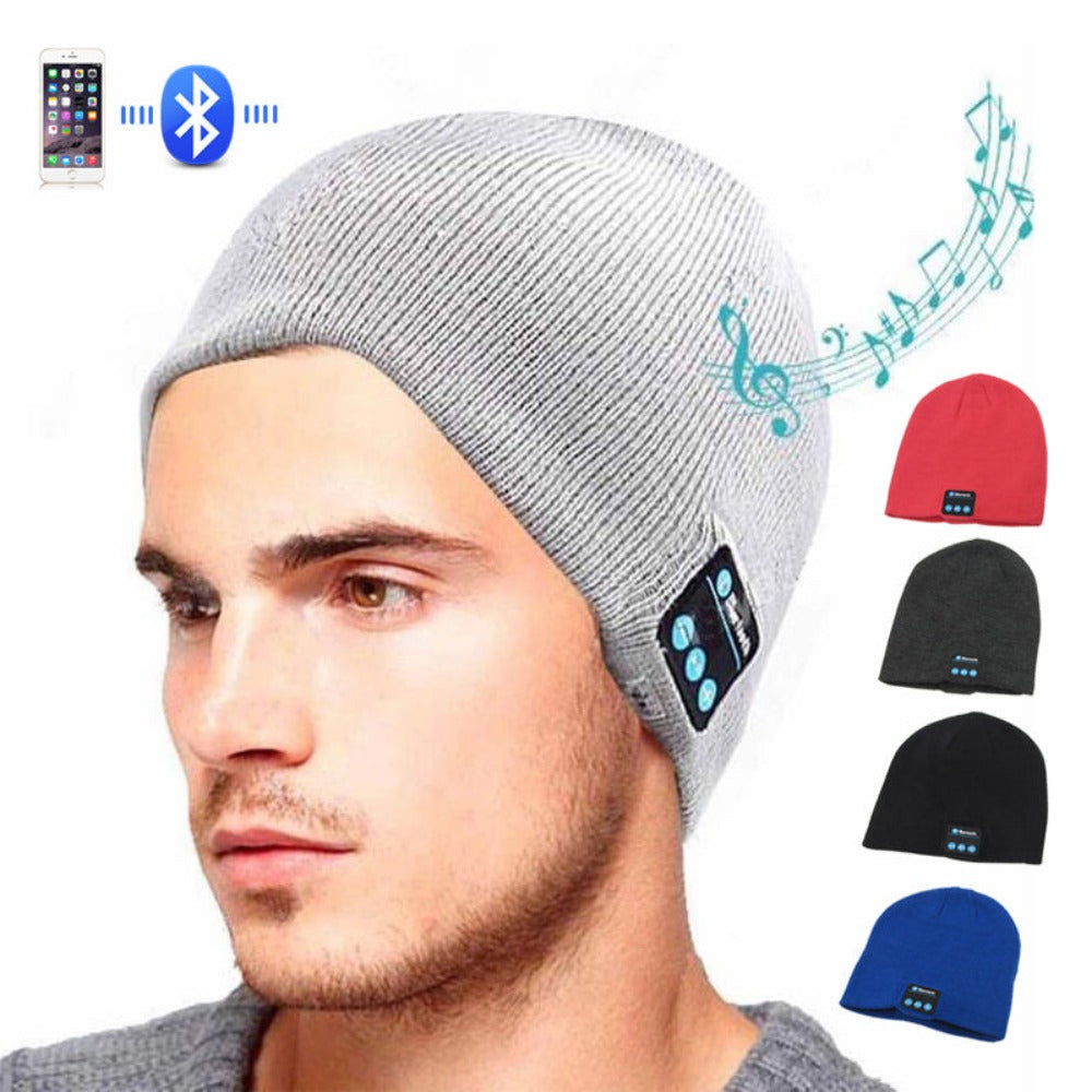 Bluetooth Unisex Beanie with Built-in Mic